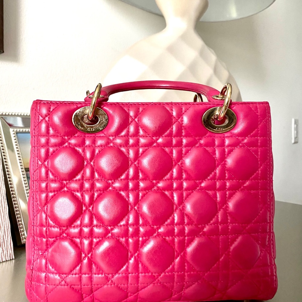 Dior bag lamskin - Picture 4 of 5